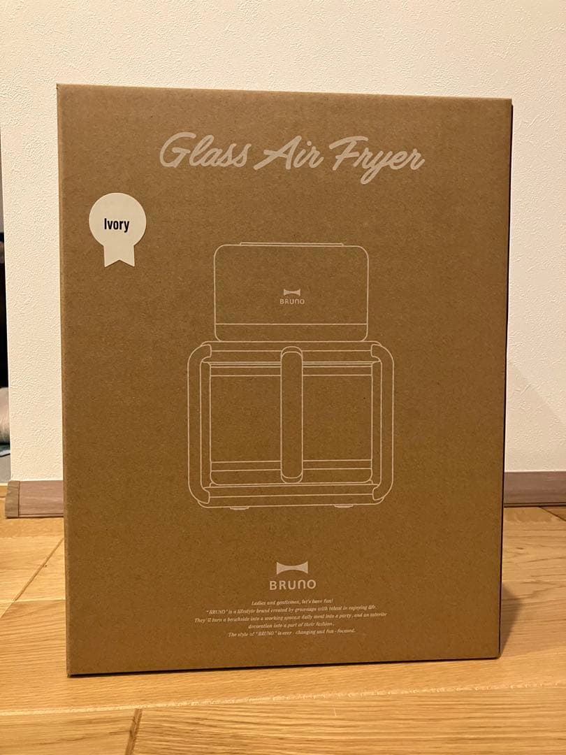 BRUNO（ブルーノ）ガラスエアフライヤー BOE122-IV