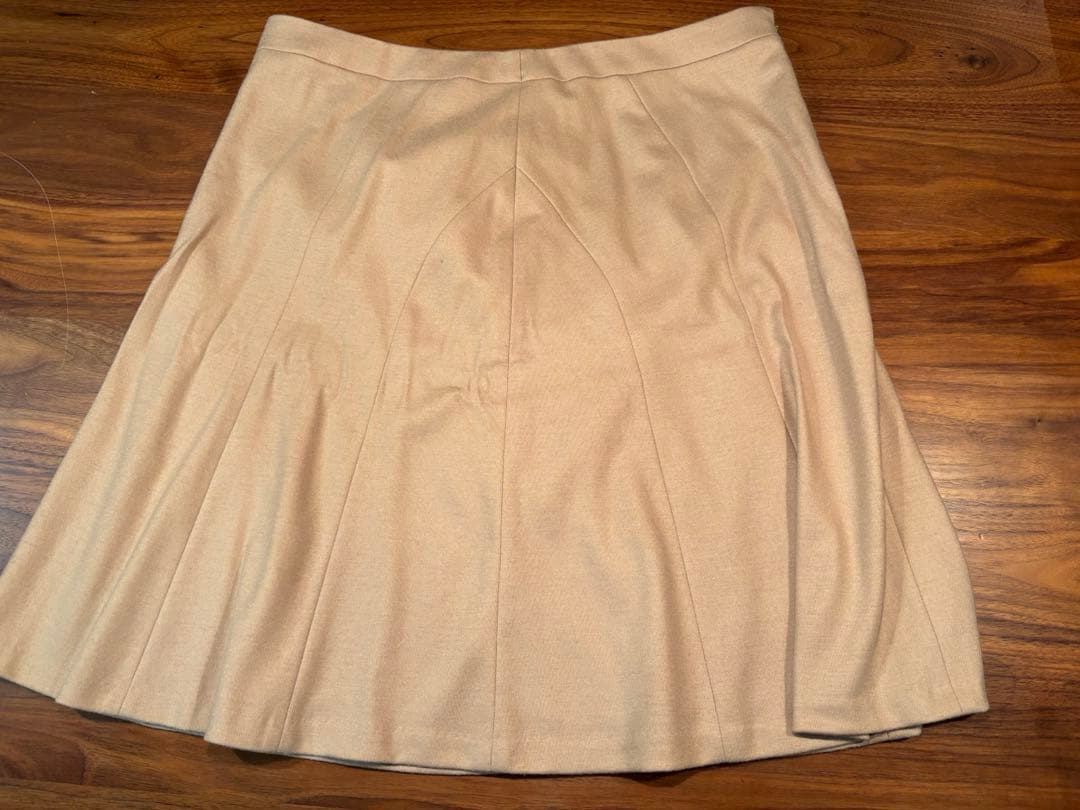 【大きいサイズ】 3L相当　UNTITLED スーツ ノーカラー ベージュ