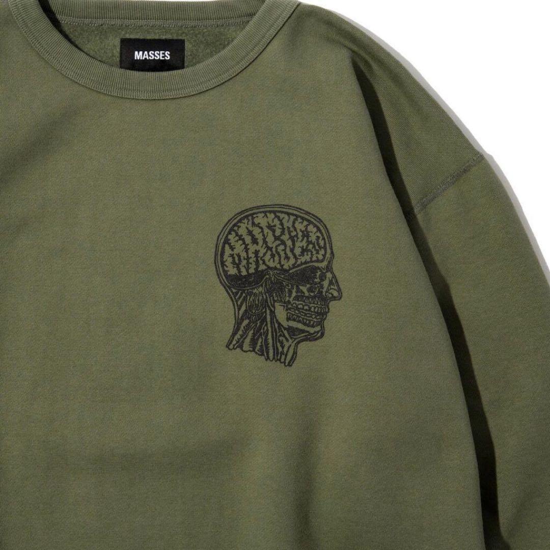 マシス　解剖図 トレーナー　クルースウェット