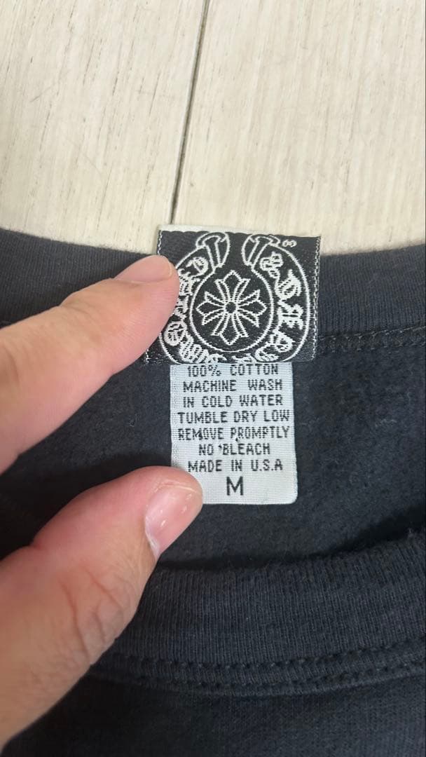 【本物】クロムハーツ　スウェット　M
