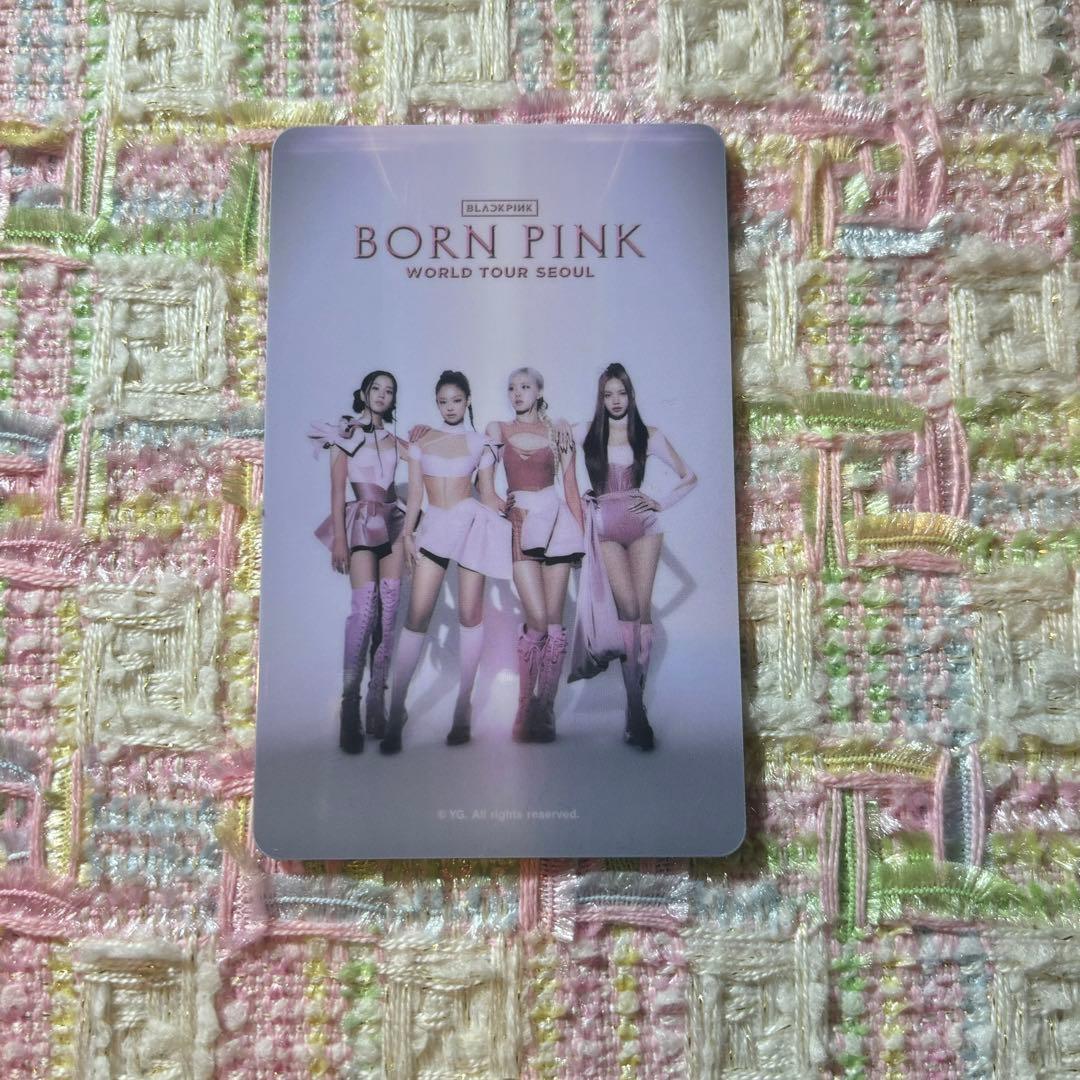 公式 blackpink jennie ジェニ トレカ ソウルコン ラキドロ