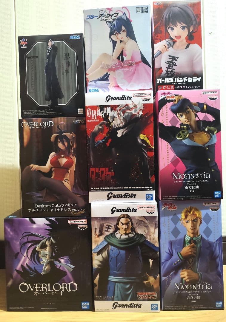 プライズフィギュアまとめ売り9体