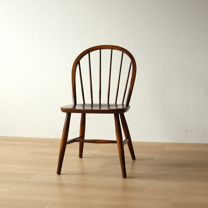 アンティーク 飛騨産業 キツツキ ウィンザーチェア ブナ材 無垢材②