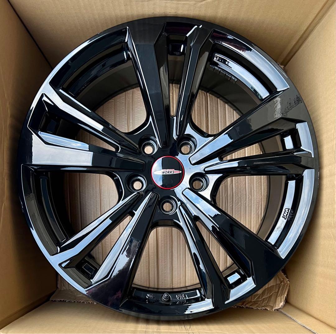 艶あり黒◆MINI クラブマンF54 JCW TASホイール18インチ4本セット