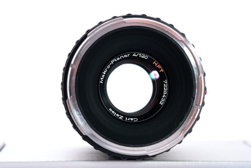 カール・ツアイス　マクロ・プラナー120mm f4. PQ ローライ 6000