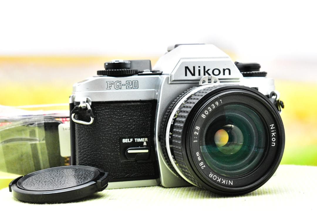 【整備済完動品】ニコン Nikon FG-20 + 28mm F2.8 Ai-S