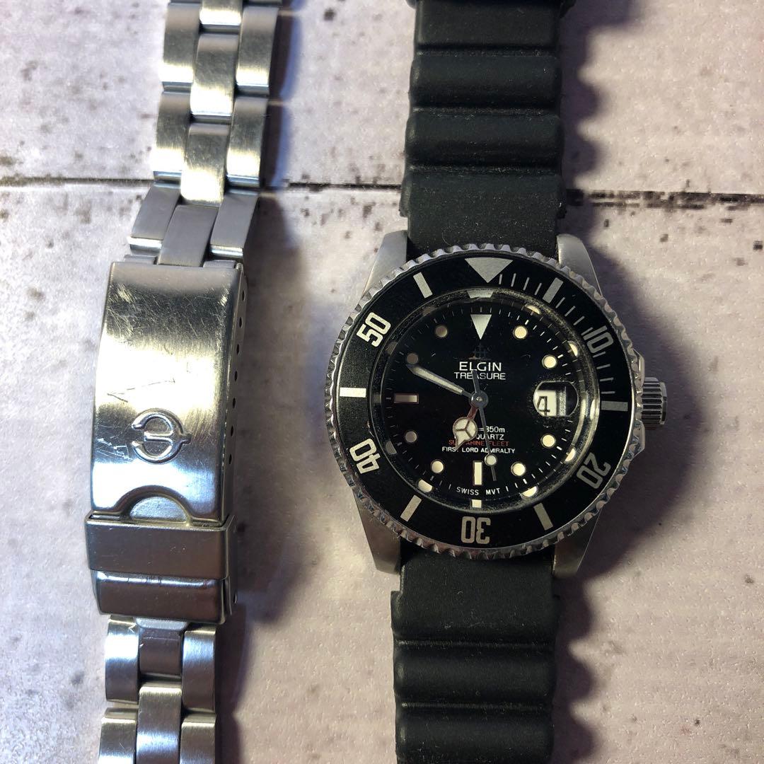 ELGIN TREASURE レディース ダイバーズウォッチ