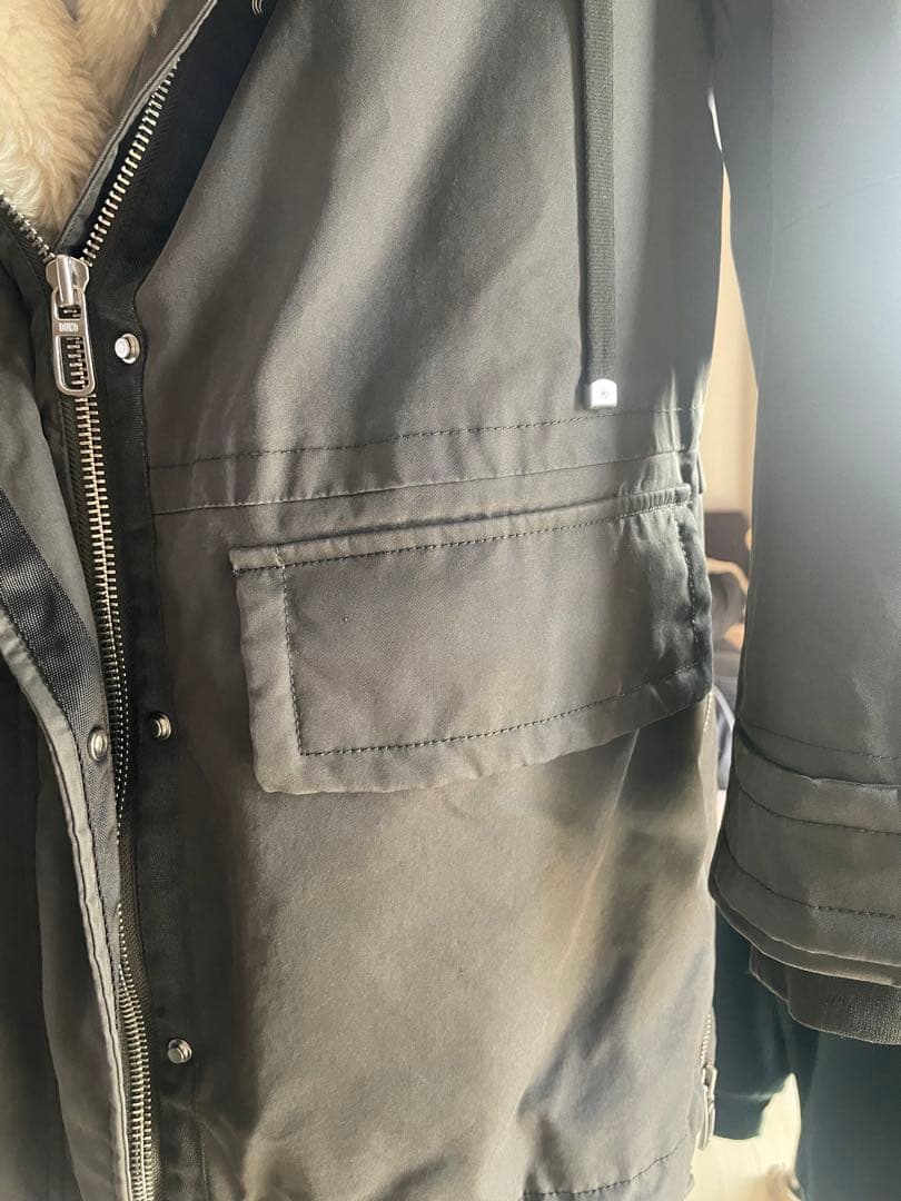 duno モッズコート　ファー　3way 40サイズ