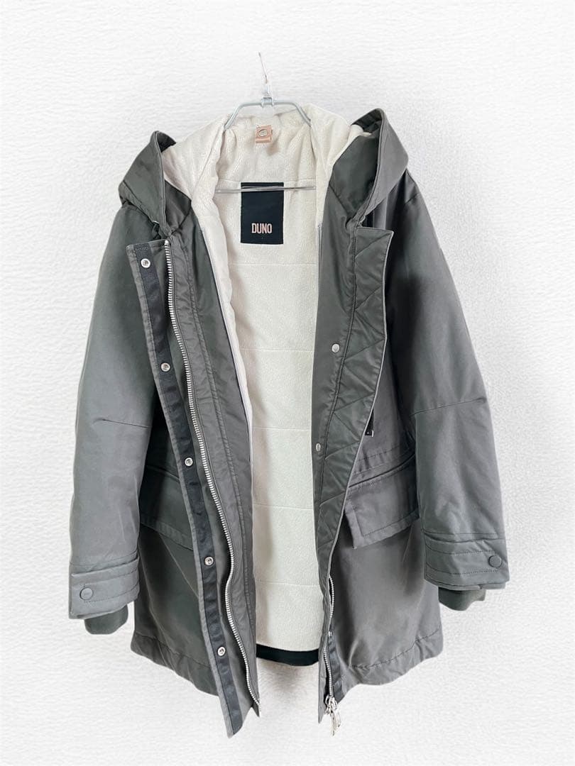 duno モッズコート　ファー　3way 40サイズ