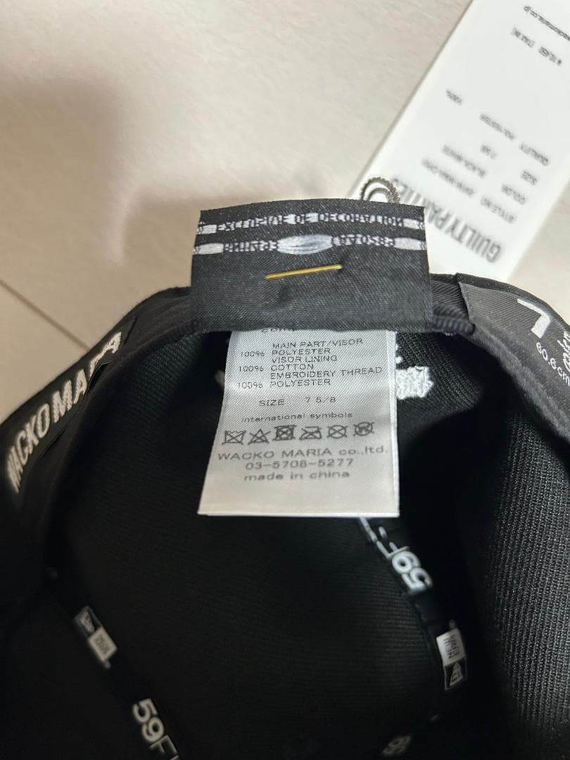 新品 WACKO MARIA × NEW ERA 25AW コラボ キャップ