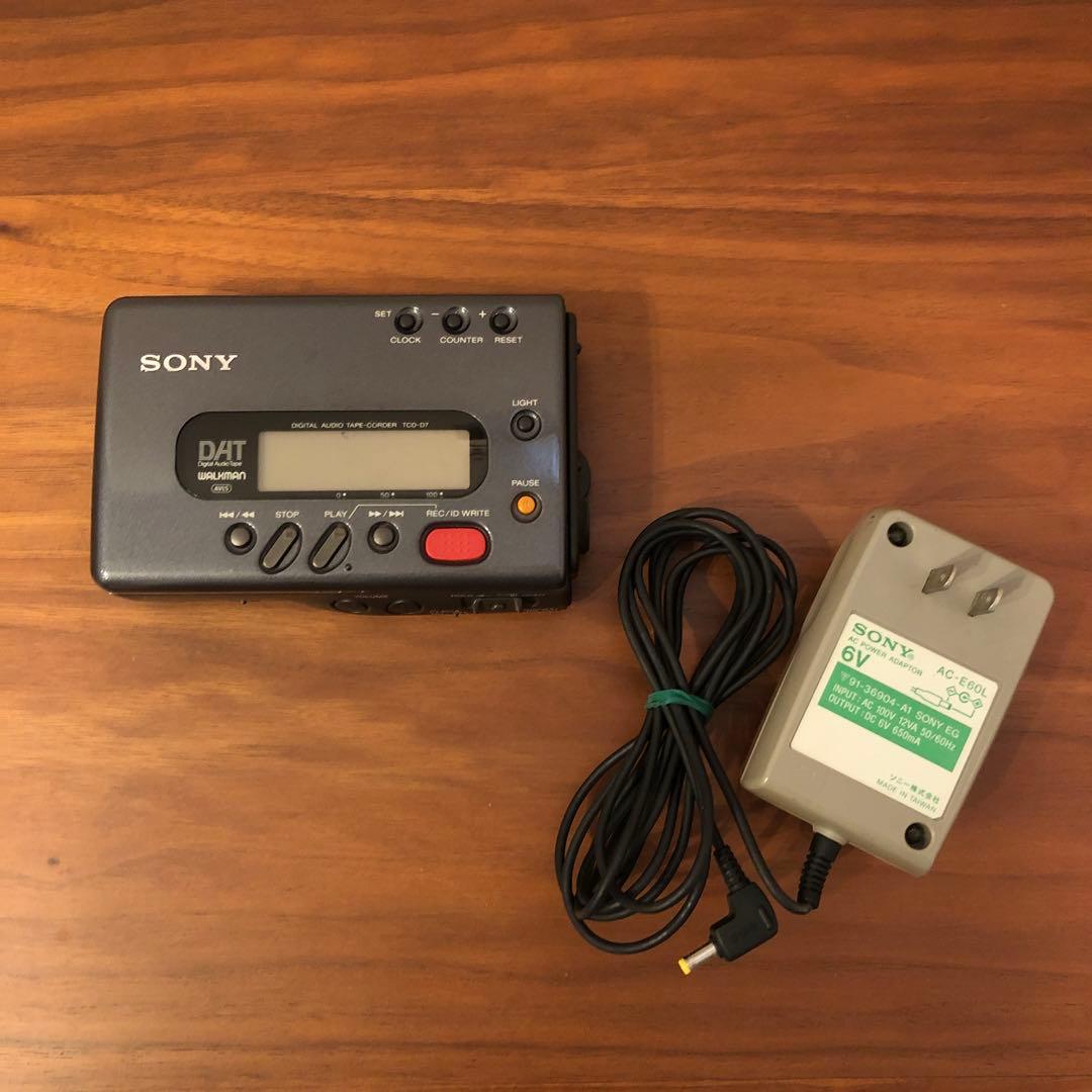 SONY DAT（デジタルオーディオテープレコーダー） TCD-D7