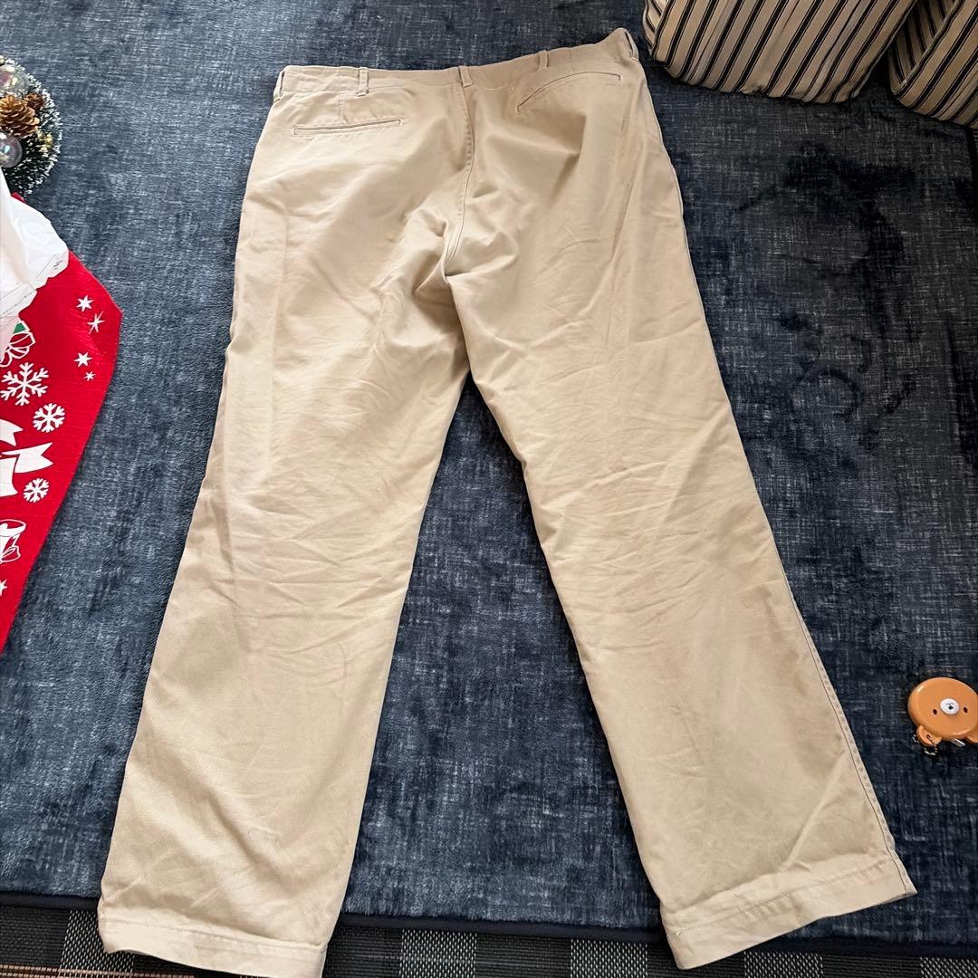 Real McQueen ベージュ チノパン 34