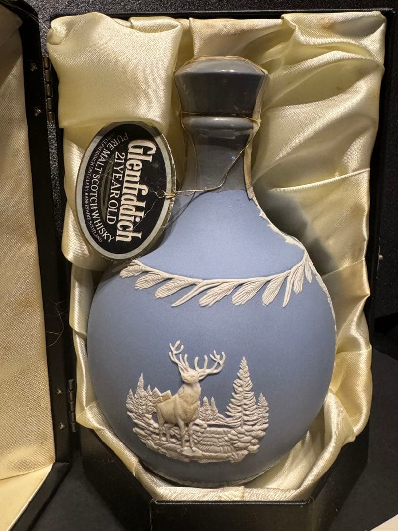 グレンフィディック 21年 ウェッジウッドボトル　WEDGEWOOD 希少