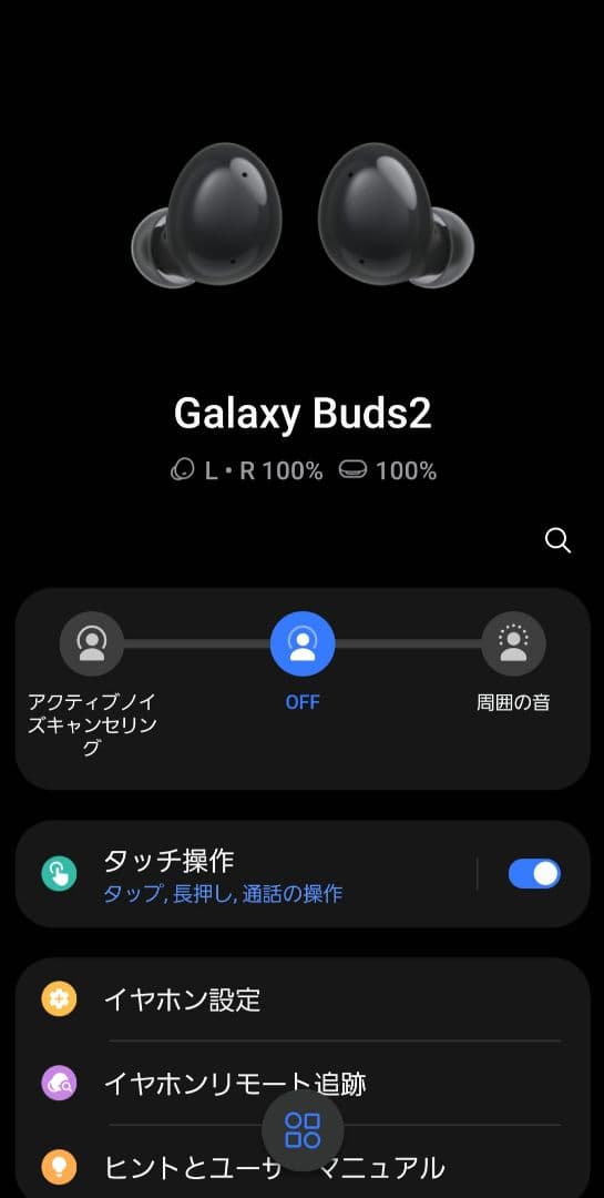 イヤホン Samsung Galaxy Buds2/Graphite