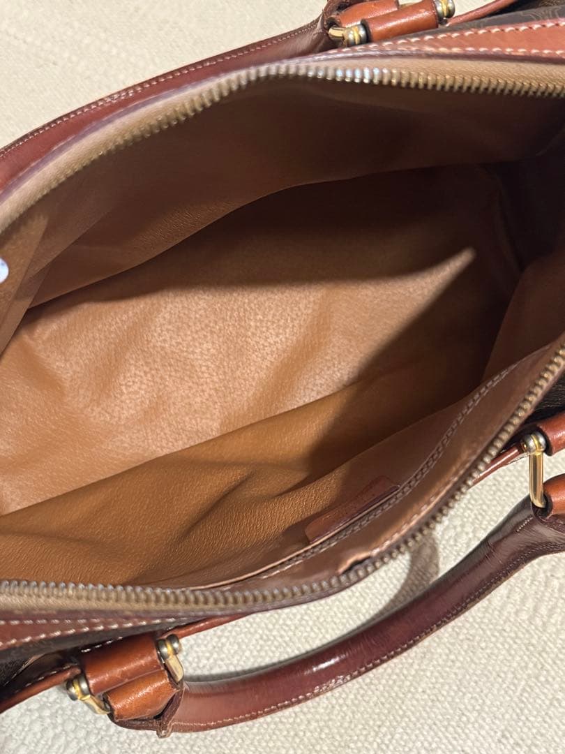 【VINTAGE CELINE/セリーヌ】マカダム　ボストンバッグ