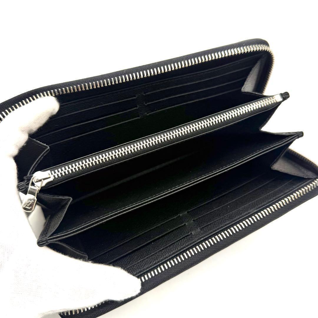 【使用感少ない】ルイヴィトン エピ ジッピーウォレット ノワール 黒 長財布