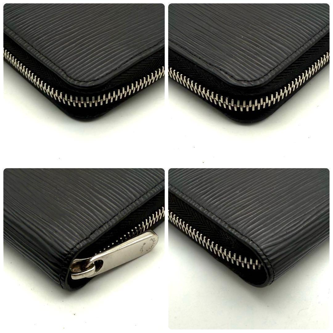 【使用感少ない】ルイヴィトン エピ ジッピーウォレット ノワール 黒 長財布