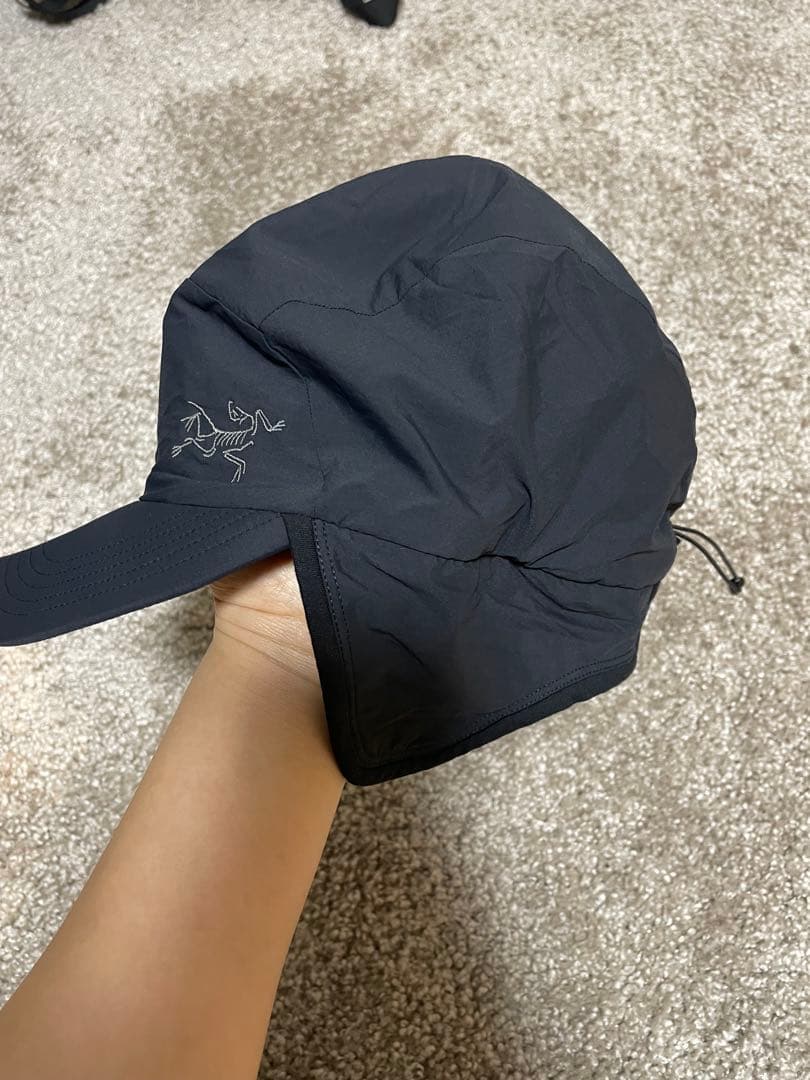 アークテリクス アウトドアハット ダークブルー