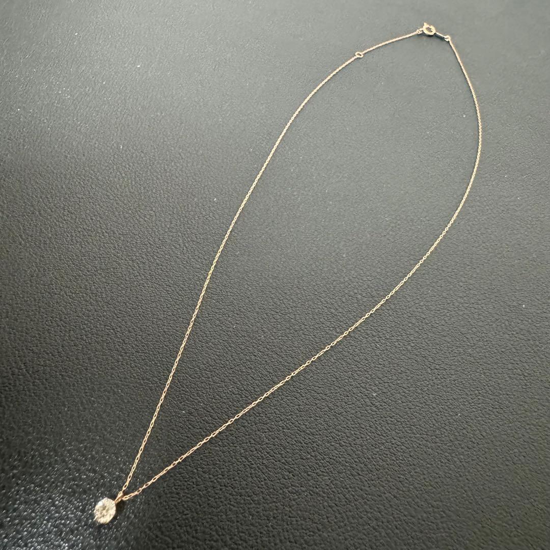 美品 ネックレス レディース ダイヤモンド 金 10KPG 0.15ct