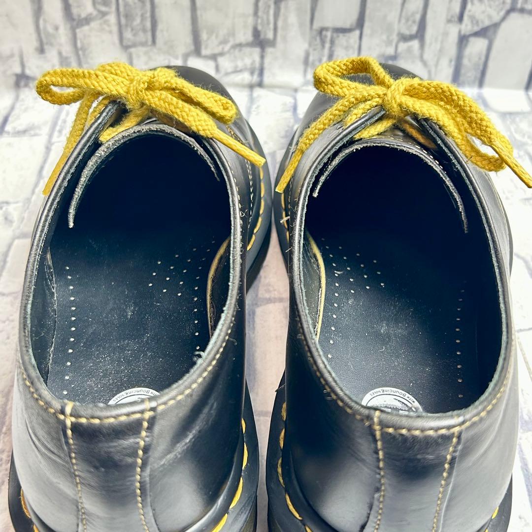 美品✨ドクターマーチン 3ホール 1461 オールイエローステッチ UK7