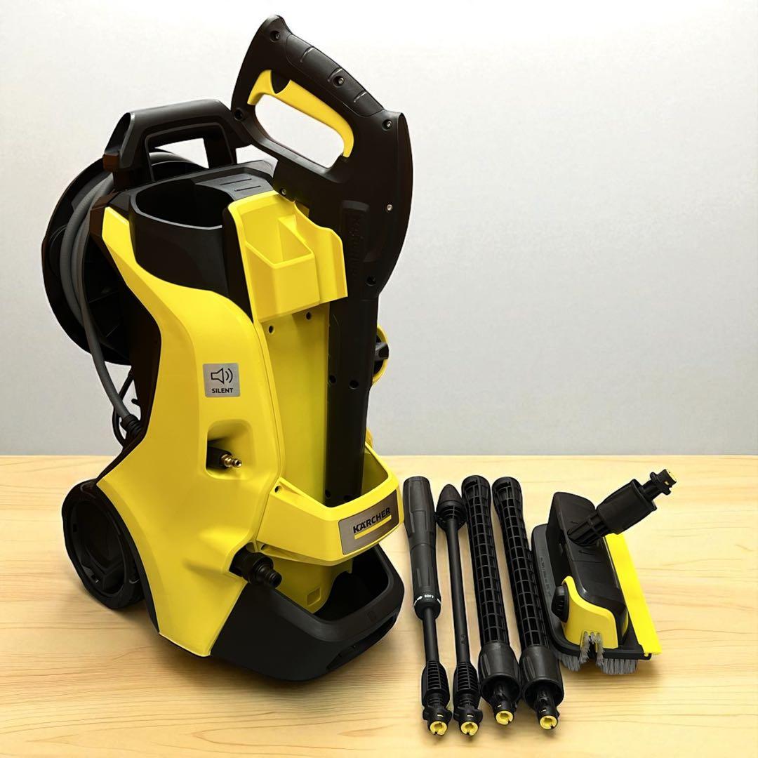 【美品】Kärcher K 4 Premium Silent 高圧洗浄機 東日本