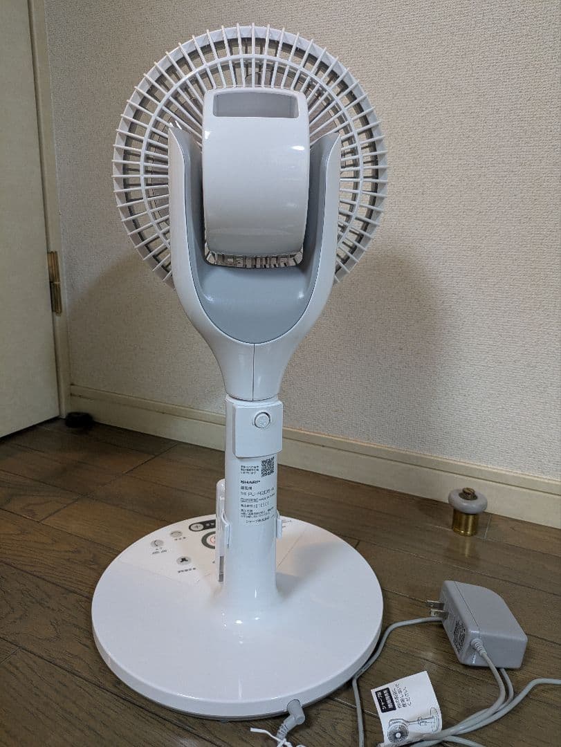 シャープ プラズマクラスター扇風機 PJ-R2DS　DCモーター搭載 リモコン付