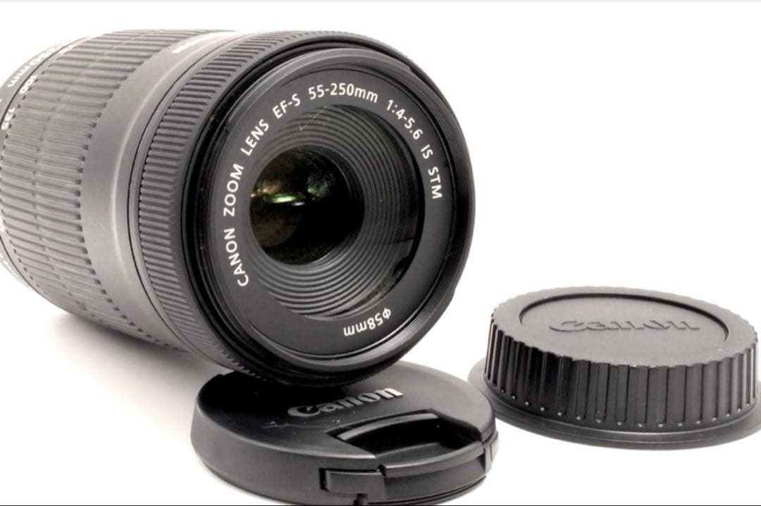✨大人気望遠レンズ✨Canon EF-S 55-250mm IS STM 美品