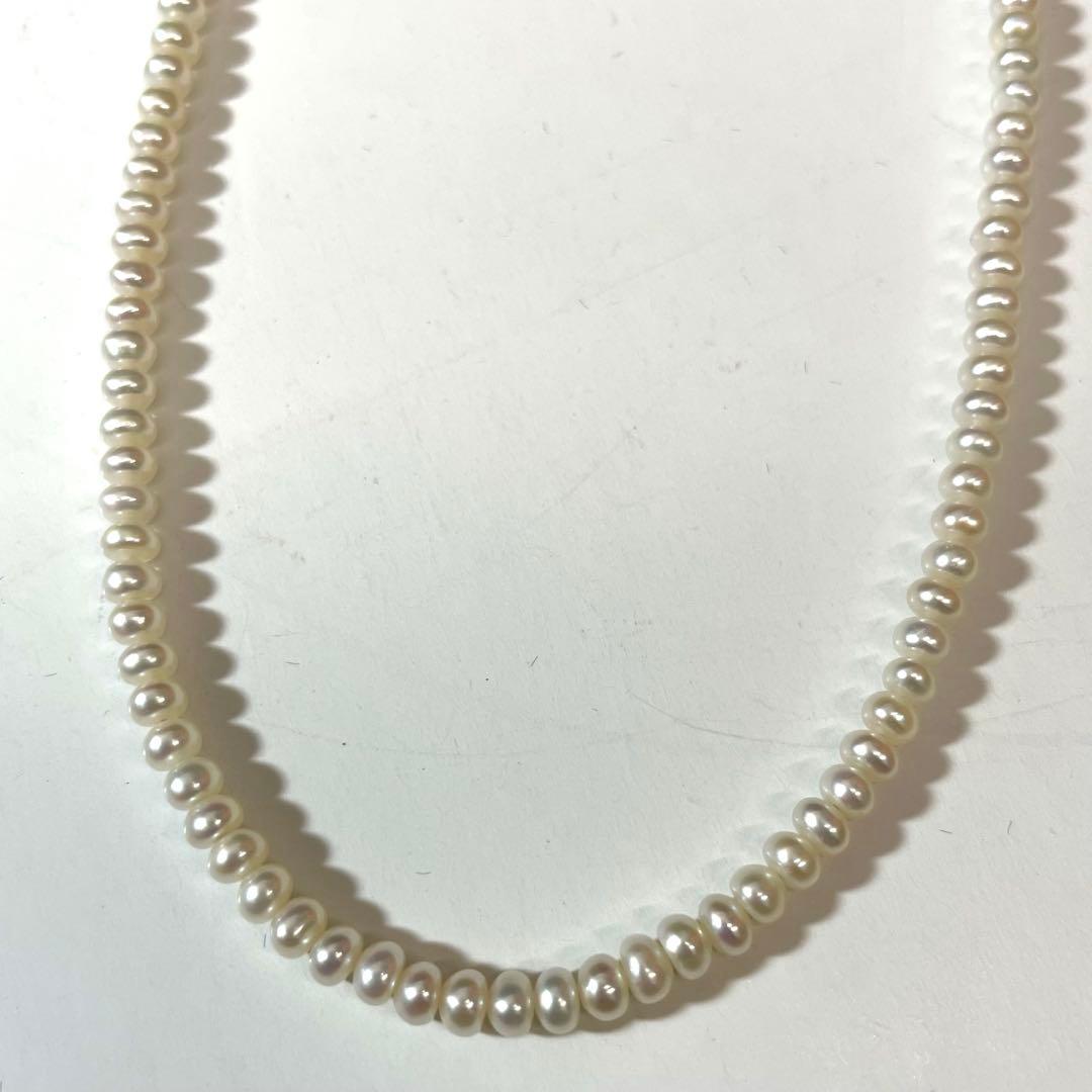 K18 ネックレス　本真珠　ファッション　アクセサリー　レディース