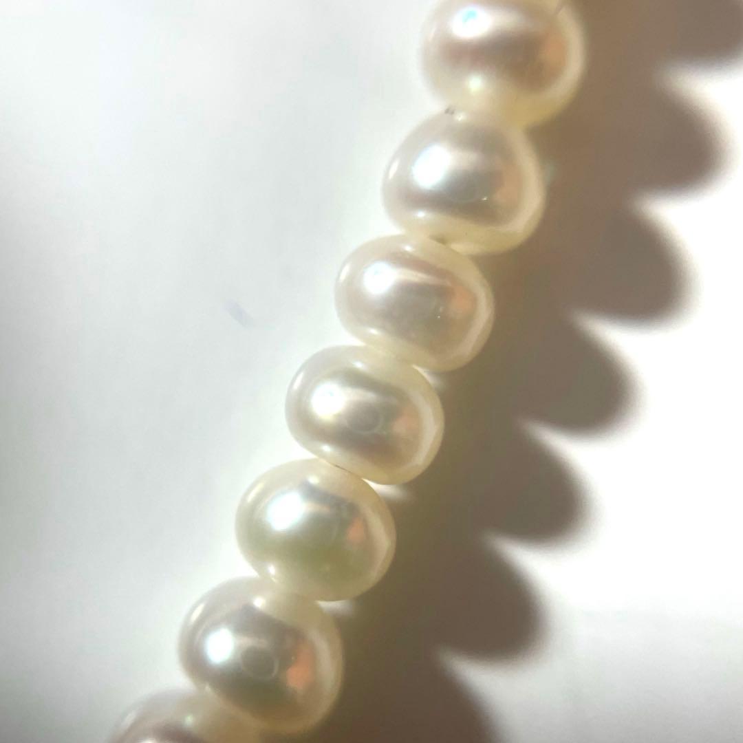 K18 ネックレス　本真珠　ファッション　アクセサリー　レディース