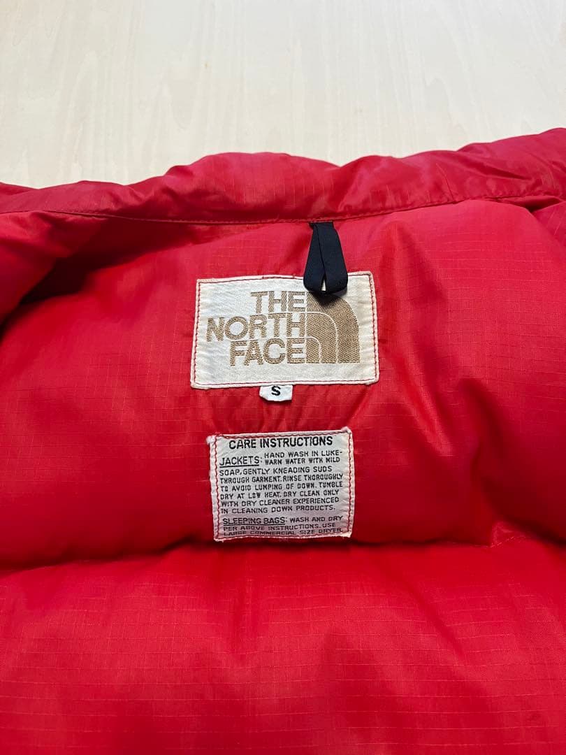 THE NORTH FACE 70s 茶タグ ダウンベスト S