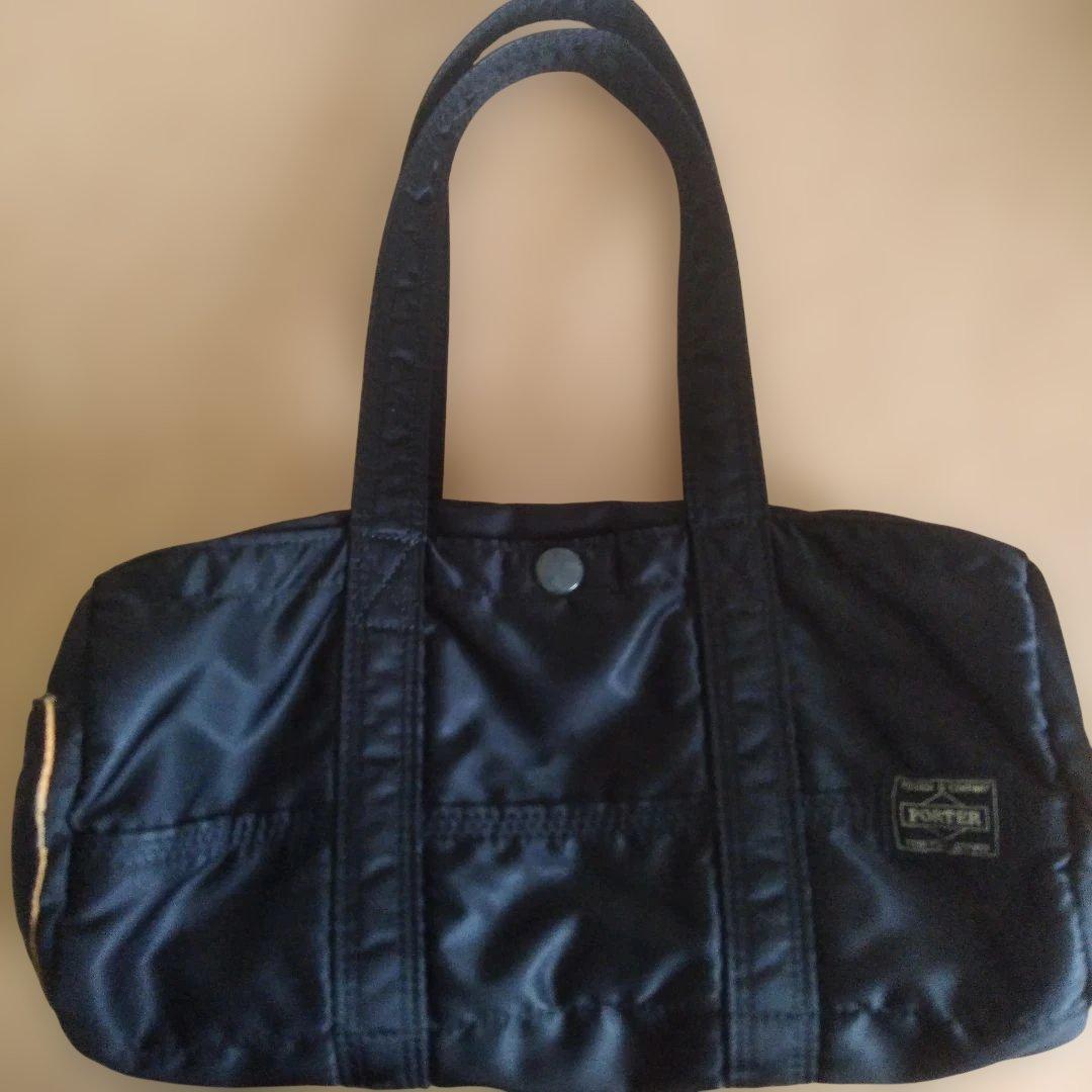 ポーター　PORTER タンカー　ミニドラムバック　S ブラック