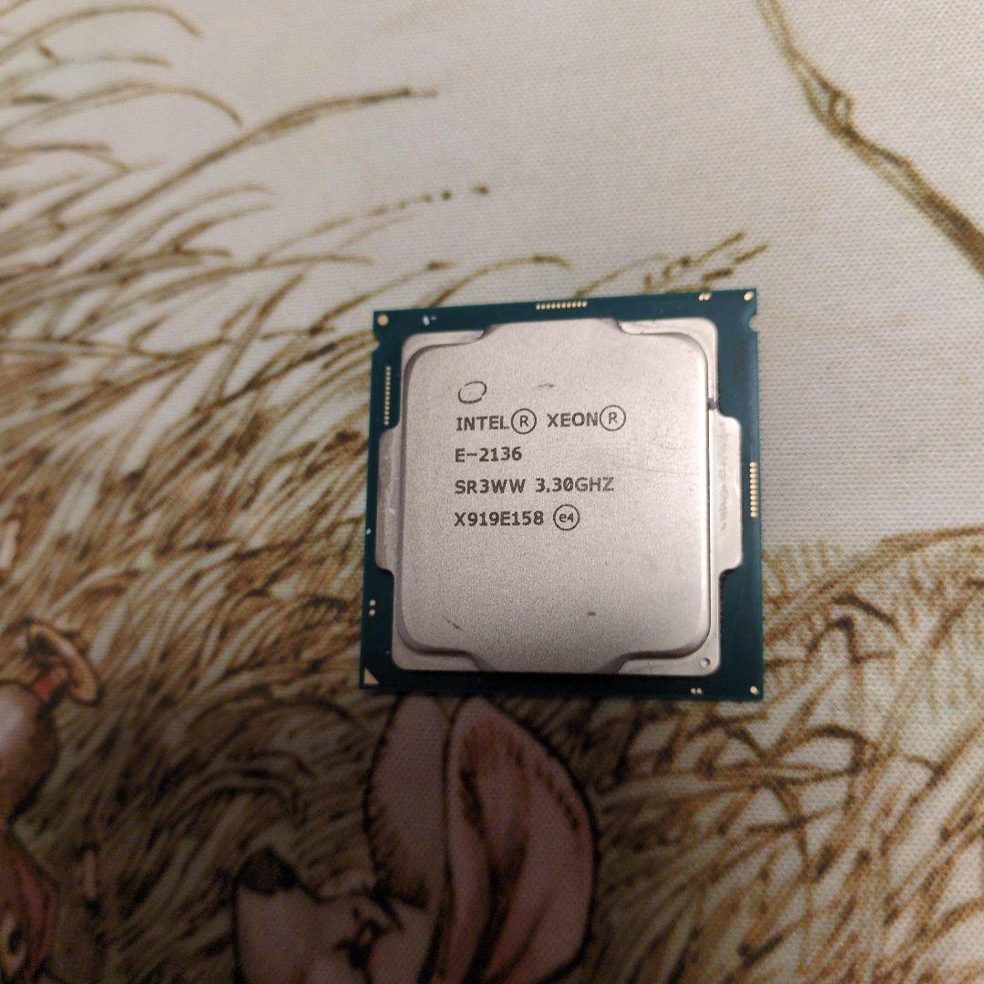 CPU Intel Xeon E-2136 CPU 3.36GHz