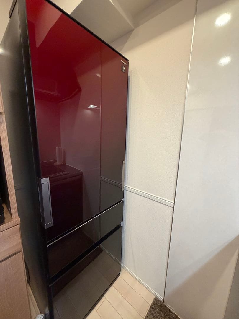 破格なお値段‼️ 早い者勝ち‼️両面開き‼️冷蔵庫 SJ-GT42C-R 415L