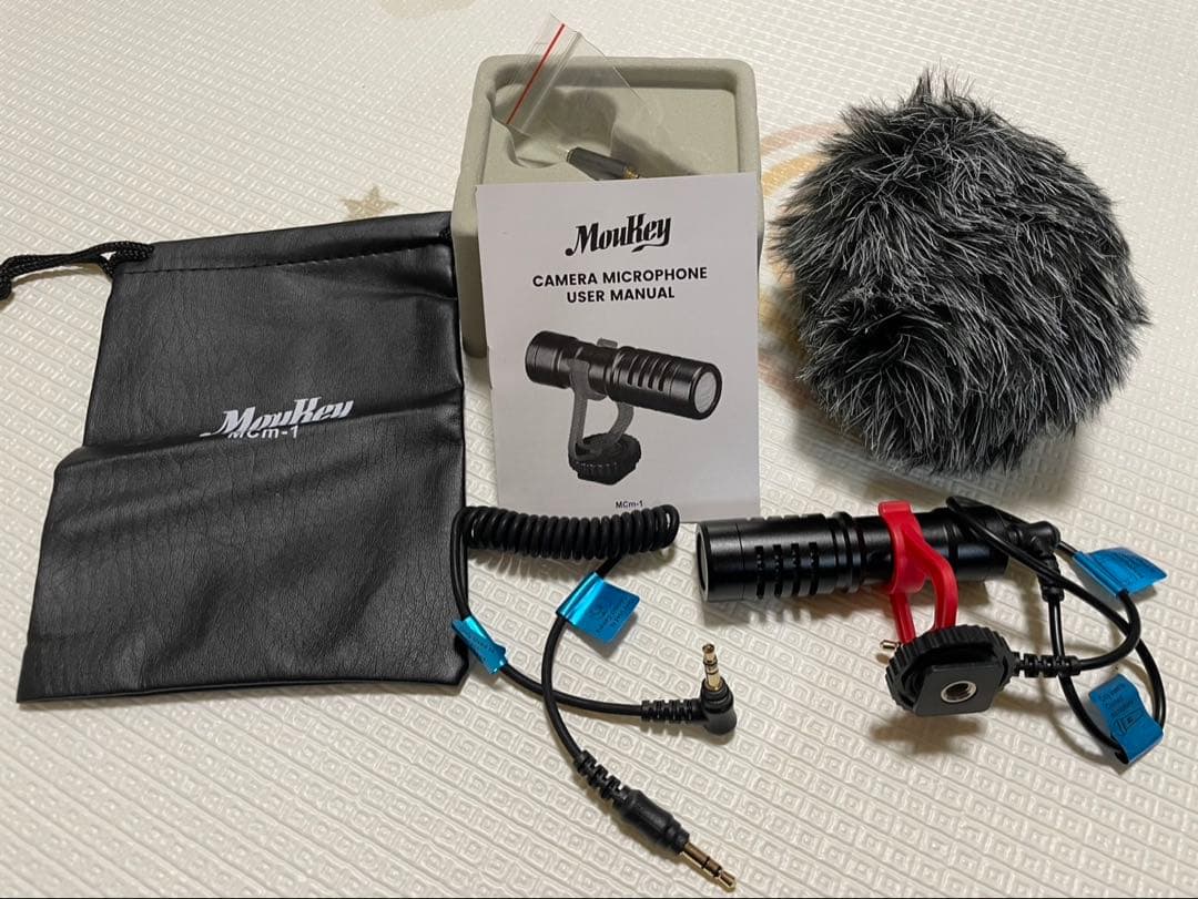 ビデオカメラ【外部マイク付】