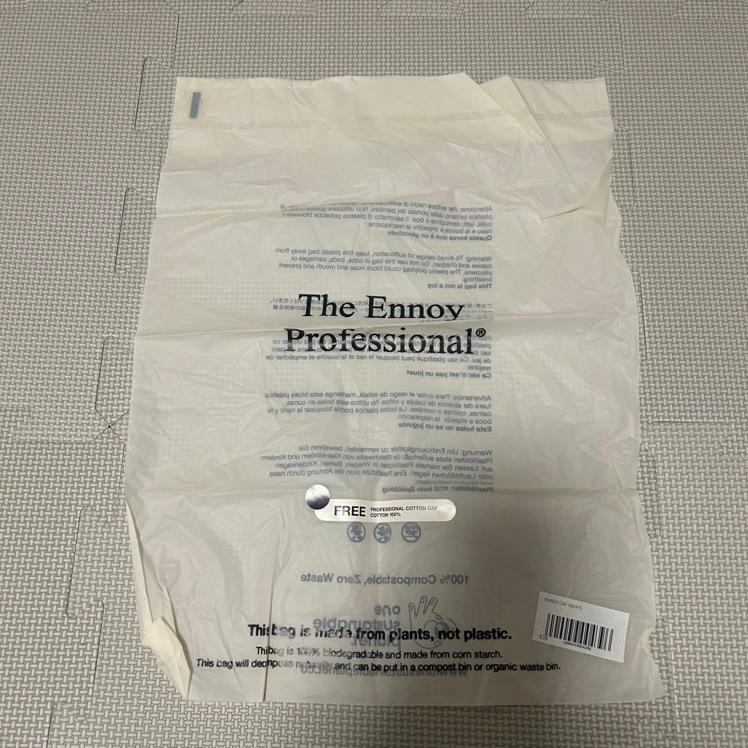 帽子 ENNOY COTTON CAP NAVY