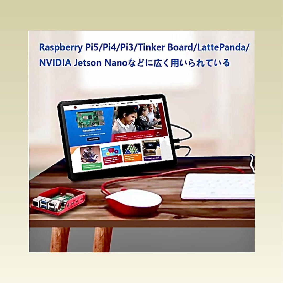 Cuview モバイルモニター タッチ 10.8インチFHD 1920x1080