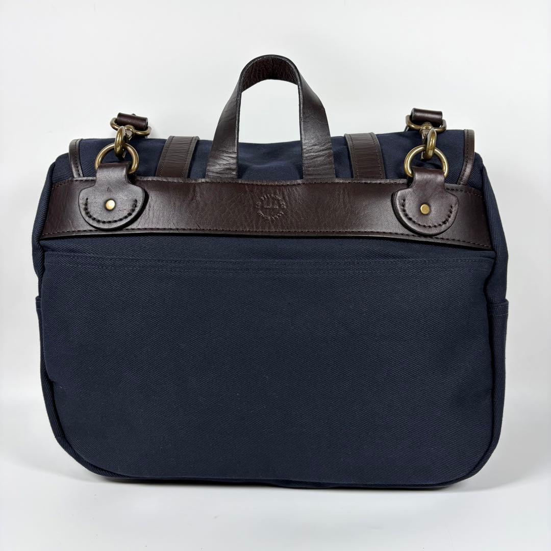 【美品】FILSON フィルソン フィールドバッグ Мサイズ ネイビー