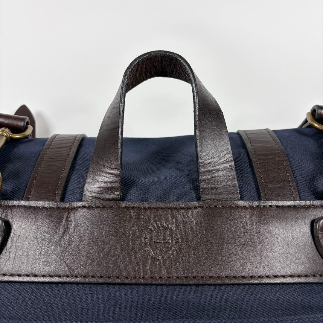 【美品】FILSON フィルソン フィールドバッグ Мサイズ ネイビー