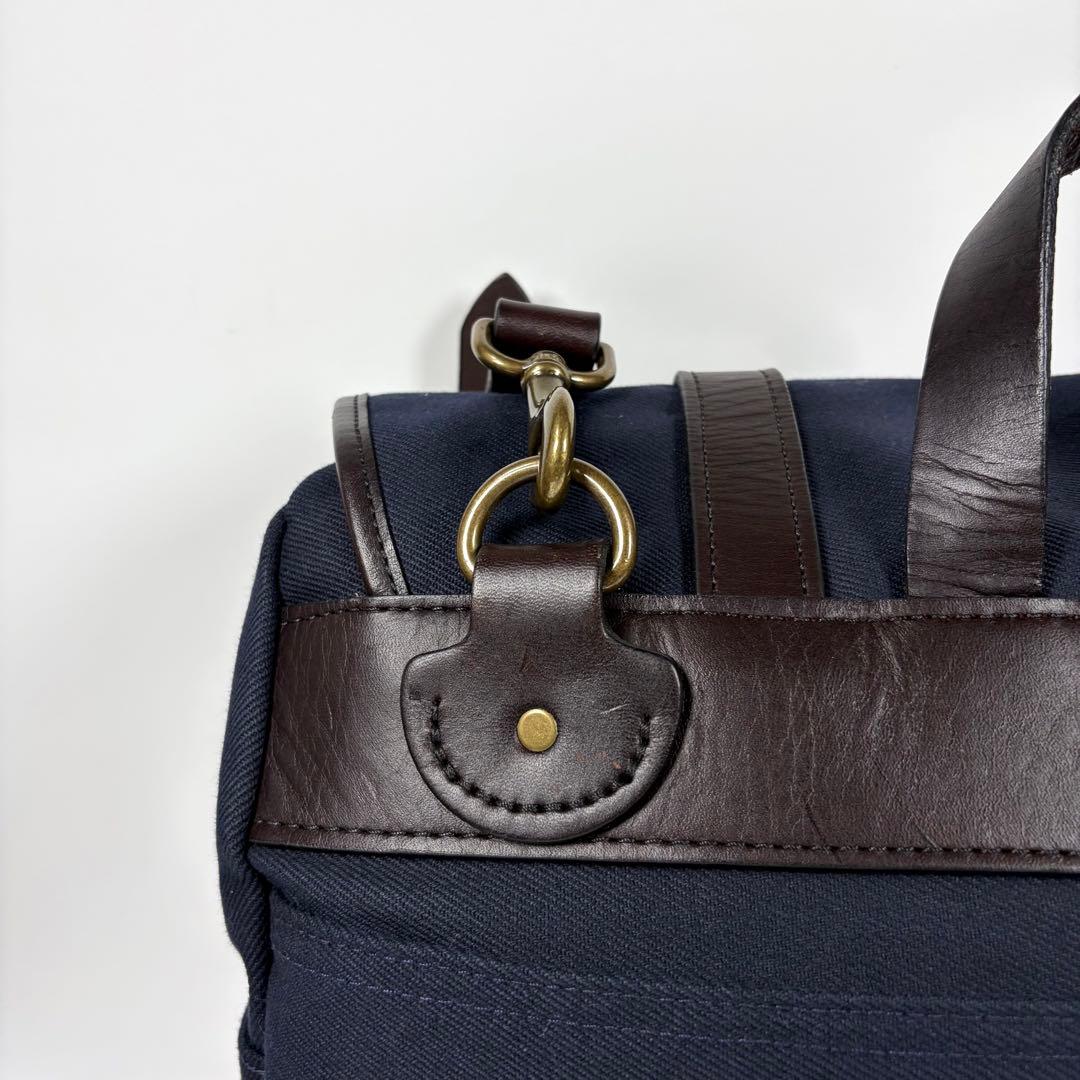 【美品】FILSON フィルソン フィールドバッグ Мサイズ ネイビー