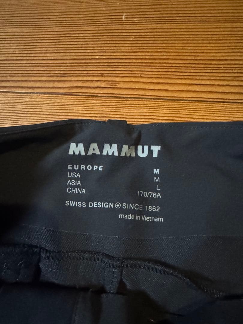 マムートMammut Trekkers 3.0 SO Pants Women黒M