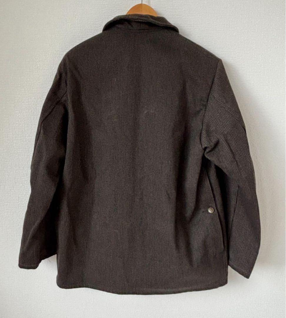 【極美品】フレンチ ハンティングジャケット 動物ボタン フランス製