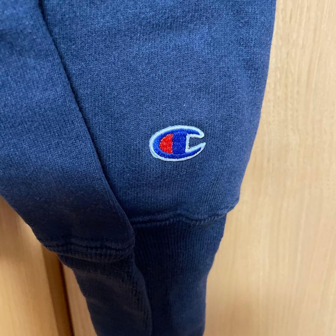 BAPE ロゴプリント ネイビー スウェット