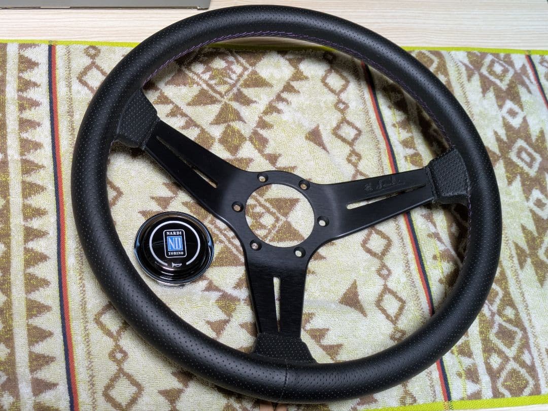 ナルディ340 パープルクロスステッチ 正規品 2021限定モデル 34パイ