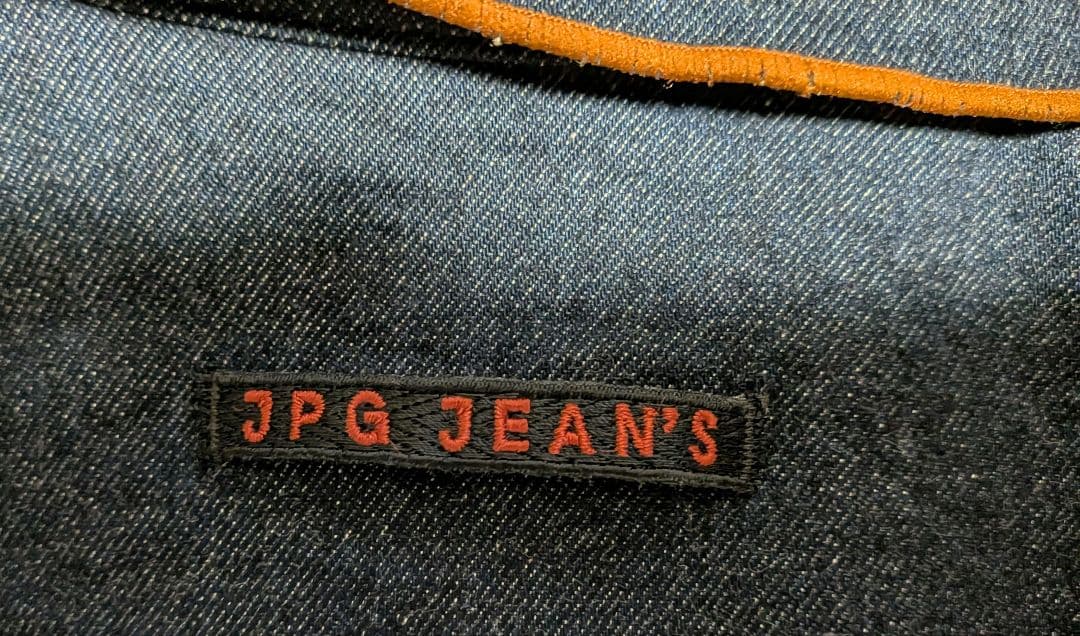Jean Paul GAULTIER　デニムジャケット オレンジステッチ