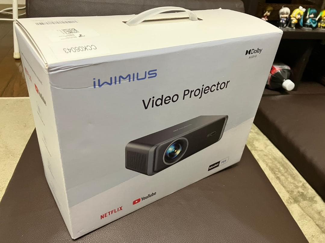 プロジェクター 　iWiMiUS P65 4k　1000ASNI