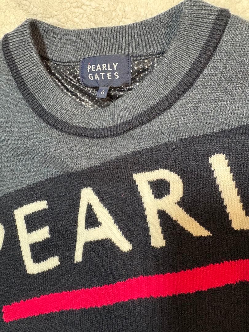 現行モデル パーリーゲイツ 裏地付き ニット サイズ0 スニード