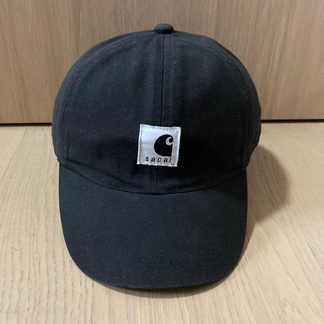 Sacai x Carhartt WIP ブラックキャップ