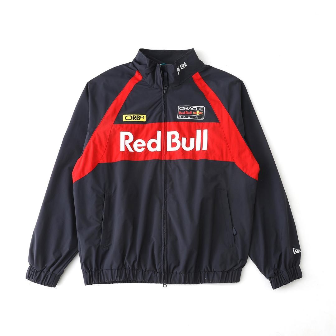 NEWERAトラックジャケット Oracle Red Bull Racinグレー