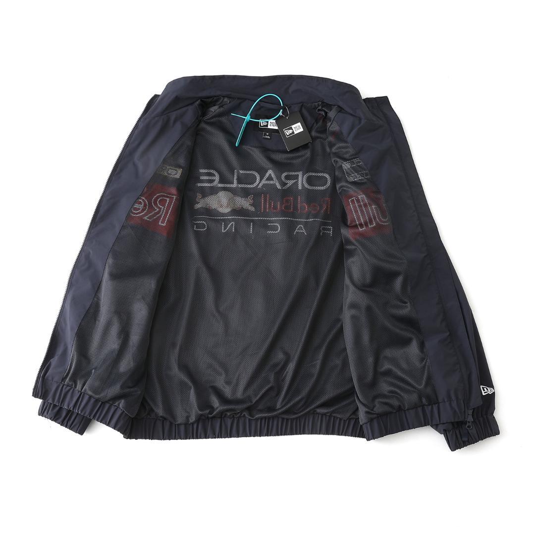 NEWERAトラックジャケット Oracle Red Bull Racinグレー