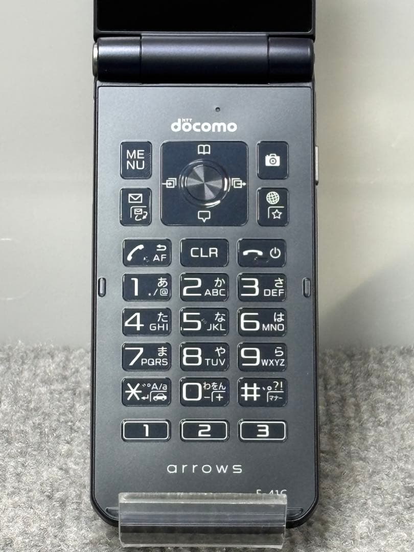 ★arrows ケータイ ベーシック F-41C ネイビー #26021201